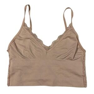 Forever 21 light pink‎ Lace Trim Bralette – Fits XS